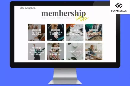 Squarespace Membership Template